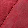 盛夏 紗 小紋 良品 一つ紋付き 正絹 幾何学柄・抽象柄 単衣仕立て 赤・朱_画像9