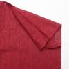 盛夏 紗 小紋 良品 一つ紋付き 正絹 幾何学柄・抽象柄 単衣仕立て 赤・朱_画像16