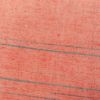紬 しつけ糸付き 正絹 縞柄・線柄 横縞 袷仕立て 赤・朱_画像6