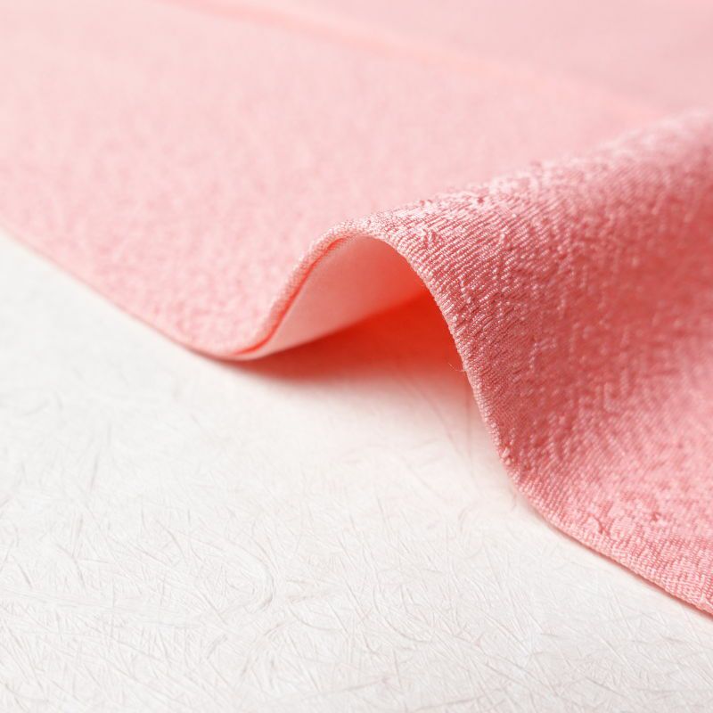 色無地 特殊堅牢染 正絹 一つ紋付き 丹後 翔雲 無地 袷仕立て ピンク_画像12