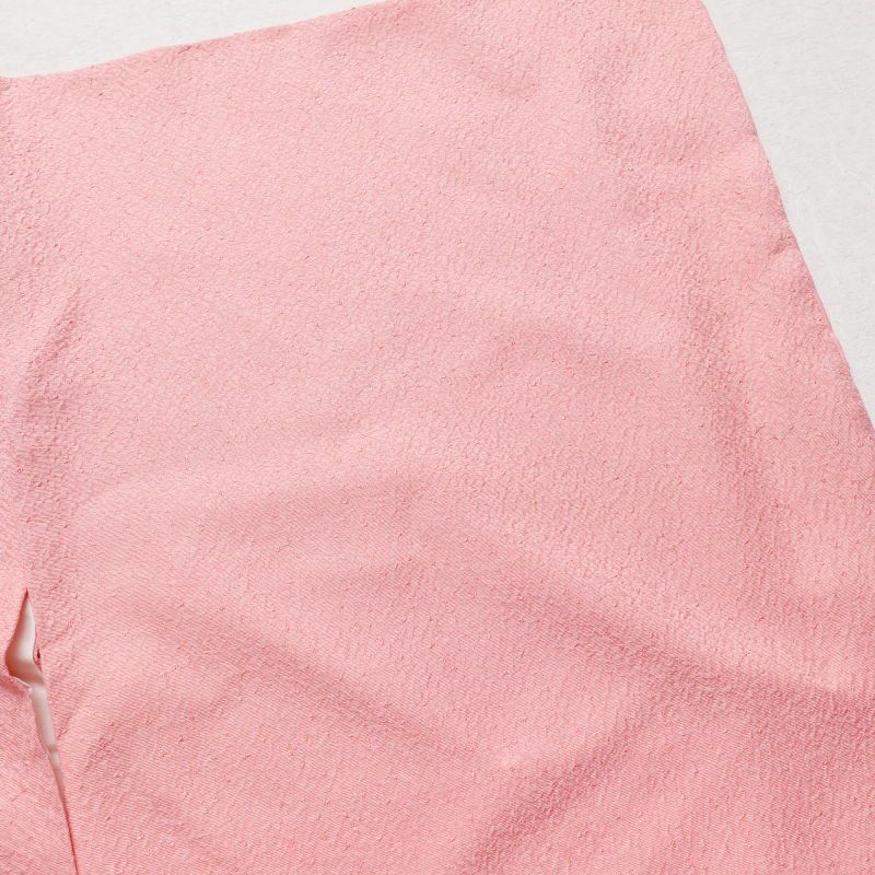 色無地 特殊堅牢染 正絹 一つ紋付き 丹後 翔雲 無地 袷仕立て ピンク_画像14