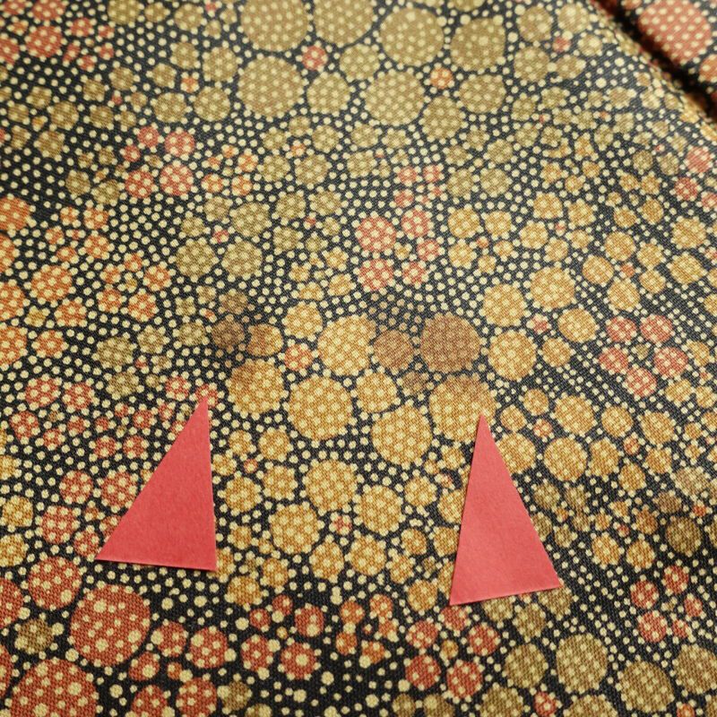 小紋 総柄 正絹 幾何学柄・抽象柄 袷仕立て 多色使い_画像30