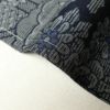 紬 正絹 古典柄 袷仕立て 一部仕付け糸付き 青・紺_画像13
