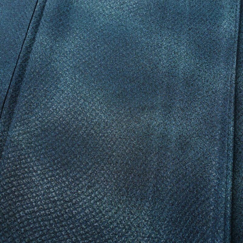 小紋 美品 正絹 その他の柄 グラデーション 袷仕立て 青・紺_画像5