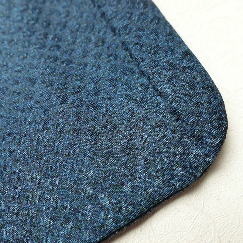 小紋 美品 正絹 その他の柄 グラデーション 袷仕立て 青・紺_画像19