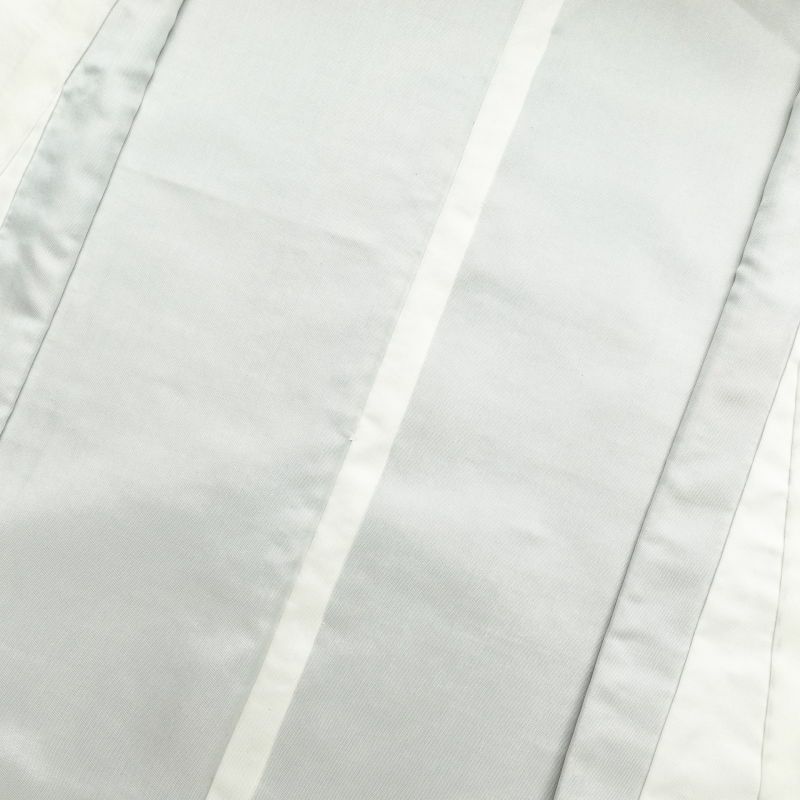 紬 良品 正絹 幾何学柄・抽象柄 袷仕立て 青・紺_画像27