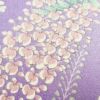 小紋 正絹 花柄 藤 袷仕立て 紫・藤色 グラデーション_画像10