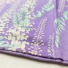小紋 正絹 花柄 藤 袷仕立て 紫・藤色 グラデーション_画像11