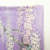 小紋 正絹 花柄 藤 袷仕立て 紫・藤色 グラデーション_画像15
