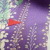 小紋 正絹 花柄 藤 袷仕立て 紫・藤色 グラデーション_画像26