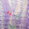 小紋 正絹 花柄 藤 袷仕立て 紫・藤色 グラデーション_画像31