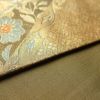袋帯 六通柄 良品 フォーマル用 正絹 木の葉・植物柄 金・銀_画像15