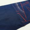 袋帯 六通柄 一般用 正絹 幾何学柄・抽象柄 青・紺_画像22