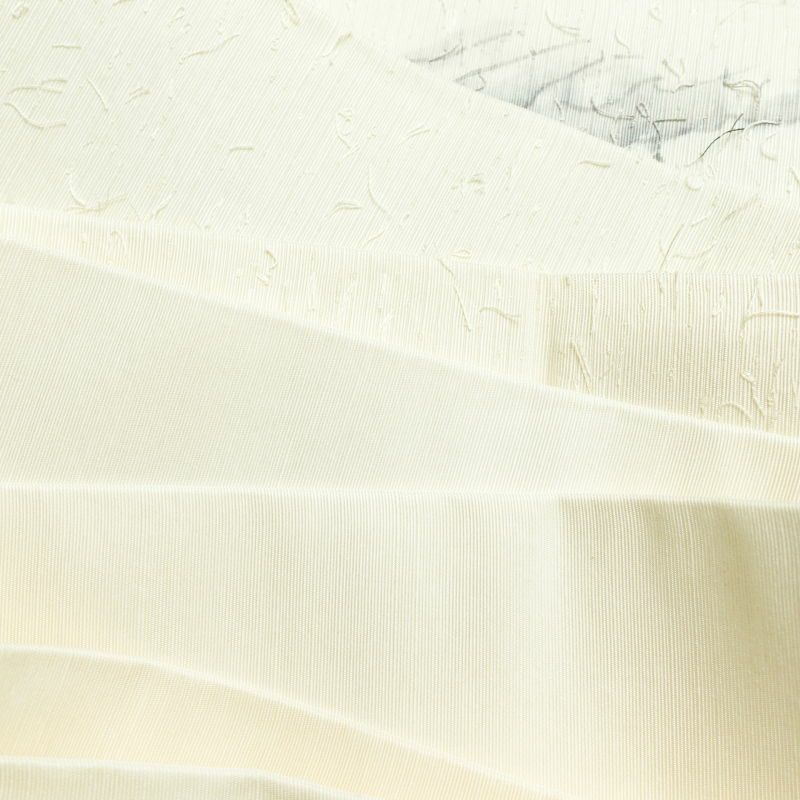 名古屋帯 太鼓柄 髭紬 正絹 風景柄 名古屋仕立て 白_画像28