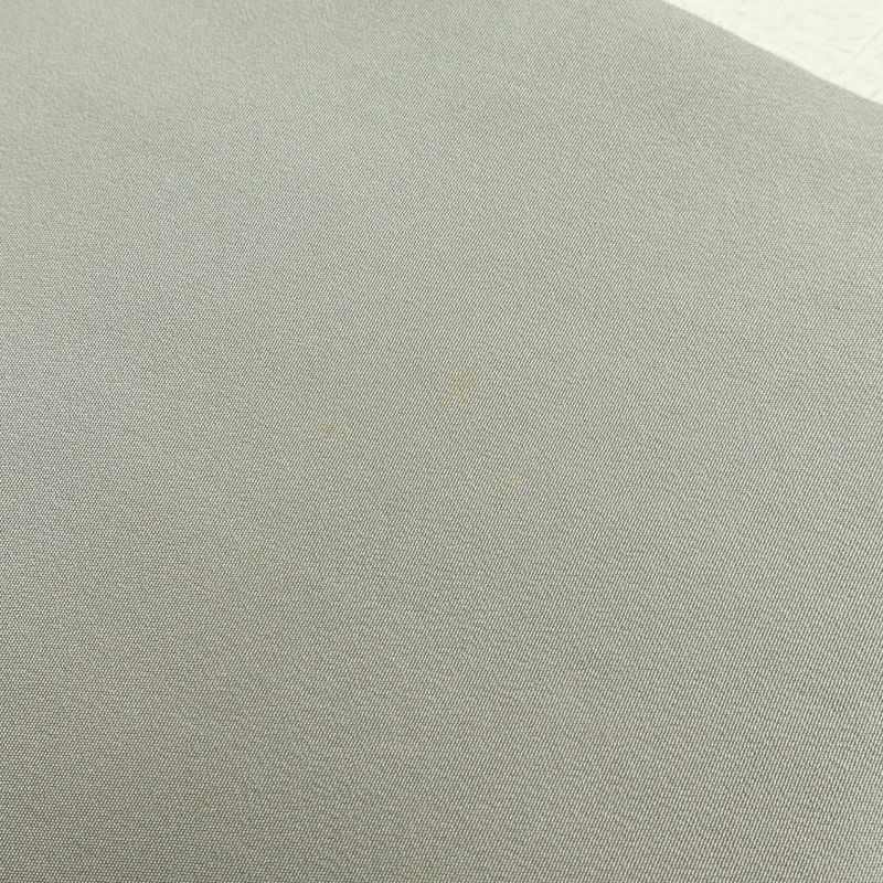 名古屋帯 太鼓柄 正絹 木の葉・植物柄 名古屋仕立て グレー_画像21