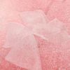 小紋 正絹 花柄 袷仕立て たたき染風 ピンク_画像8