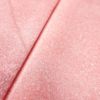 小紋 正絹 花柄 袷仕立て たたき染風 ピンク_画像9
