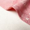 小紋 正絹 花柄 袷仕立て たたき染風 ピンク_画像12