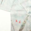 訪問着 良品 総絞り 伊達衿付き 正絹 刺繍 金彩 幾何学柄・抽象柄 袷仕立て 多色使い_画像11