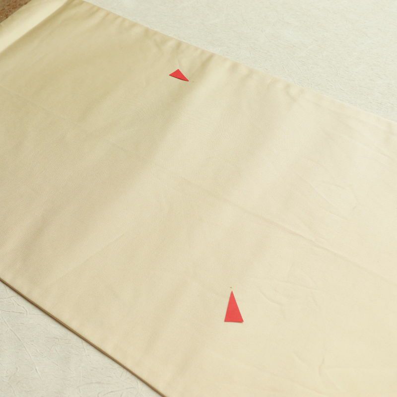 袋帯 六通柄 天井絵花鳥文 フォーマル用 正絹 古典柄 ベージュ_画像24