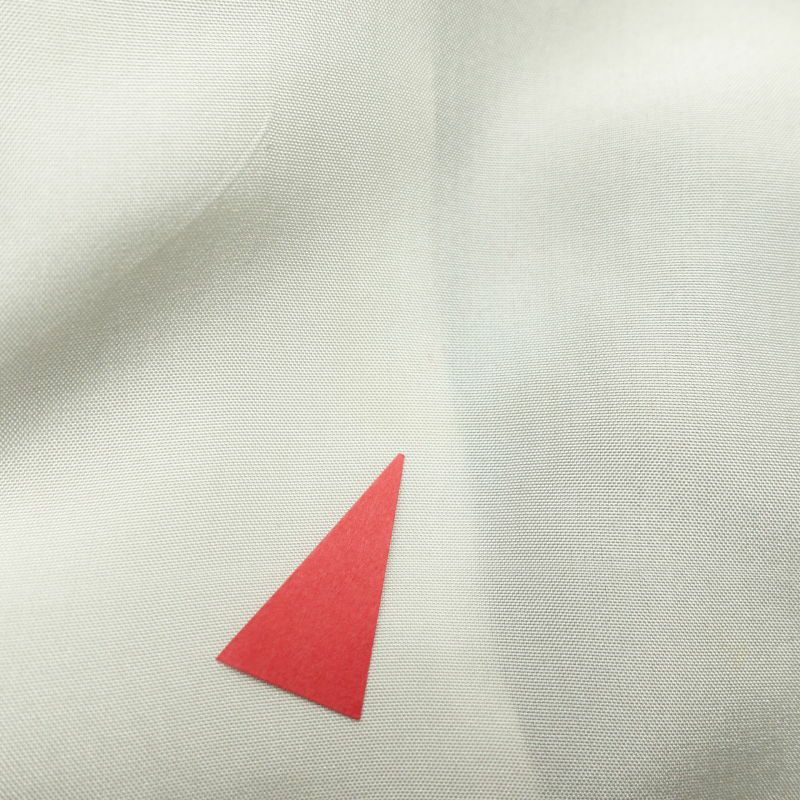 紬 付下げ風 正絹 風景柄 菖蒲 袷仕立て 茶_画像32