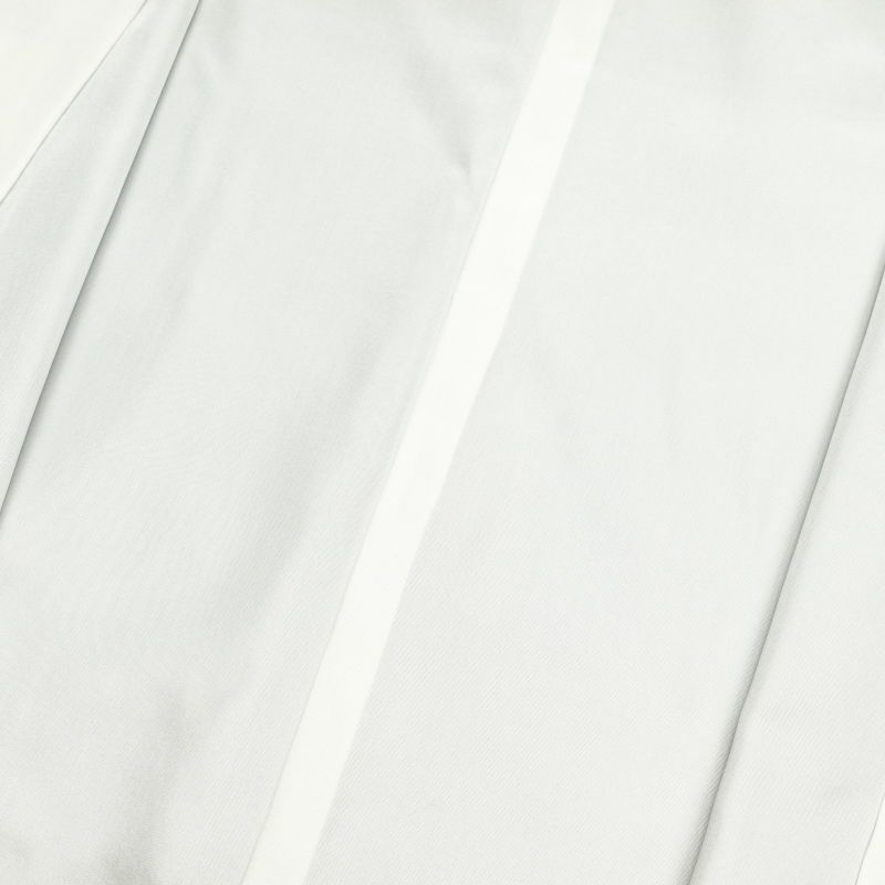 紬 美品 銀座おおぎ屋 落款入り しつけ糸付き 正絹 金彩 共八掛  古典柄 袷仕立て 青・紺_画像29