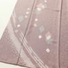 付け下げ しつけ糸付き 絞り 正絹 刺繍 古典柄 袷仕立て 紫・藤色_画像4