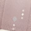 付け下げ しつけ糸付き 絞り 正絹 刺繍 古典柄 袷仕立て 紫・藤色_画像15