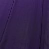 盛夏 絽 色無地 正絹 良品 一つ紋付き 背伏せ付き 無地 単衣仕立て 紫・藤色_画像5