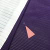 盛夏 絽 色無地 正絹 良品 一つ紋付き 背伏せ付き 無地 単衣仕立て 紫・藤色_画像24