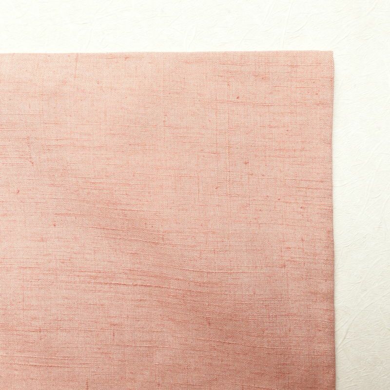 単衣 本加賀友禅 畠山登 付下げ 紬地 落款入り 正絹 花柄 単衣仕立て ピンク_画像20