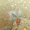 袋帯 太鼓柄 良品 螺鈿 金彩 フォーマル用 正絹 花柄 緑・うぐいす色_画像6