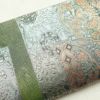 袋帯 六通柄 フォーマル用 正絹 幾何学柄・抽象柄 緑・うぐいす色_画像21
