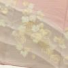 訪問着 一つ紋付き 正絹 刺繍 共八掛 金彩 木の葉・植物柄 袷仕立て 小豆・エンジ_画像16