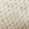 小紋 良品 総柄 正絹 伊達衿付き やまと謹製 幾何学柄・抽象柄 袷仕立て クリーム_画像7