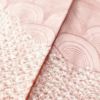 付け下げ 絞り 正絹 古典柄 青海波 袷仕立て ピンク_画像8