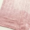 付け下げ 絞り 正絹 古典柄 青海波 袷仕立て ピンク_画像10