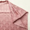 付け下げ 絞り 正絹 古典柄 青海波 袷仕立て ピンク_画像19