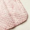 付け下げ 絞り 正絹 古典柄 青海波 袷仕立て ピンク_画像20