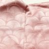 付け下げ 絞り 正絹 古典柄 青海波 袷仕立て ピンク_画像22