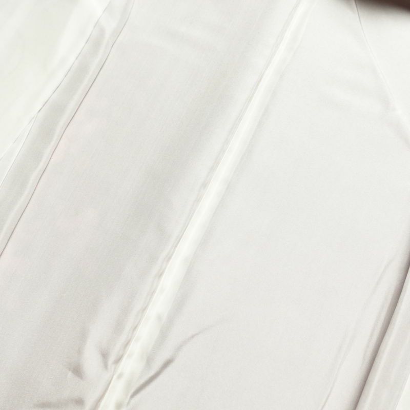 小紋 良品 しつけ糸付き 総柄 正絹 花柄 袷仕立て 赤・朱_画像26