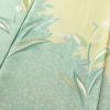 訪問着 しつけ糸付き 正絹 木の葉・植物柄 袷仕立て 緑・うぐいす色_画像7