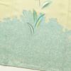 訪問着 しつけ糸付き 正絹 木の葉・植物柄 袷仕立て 緑・うぐいす色_画像16