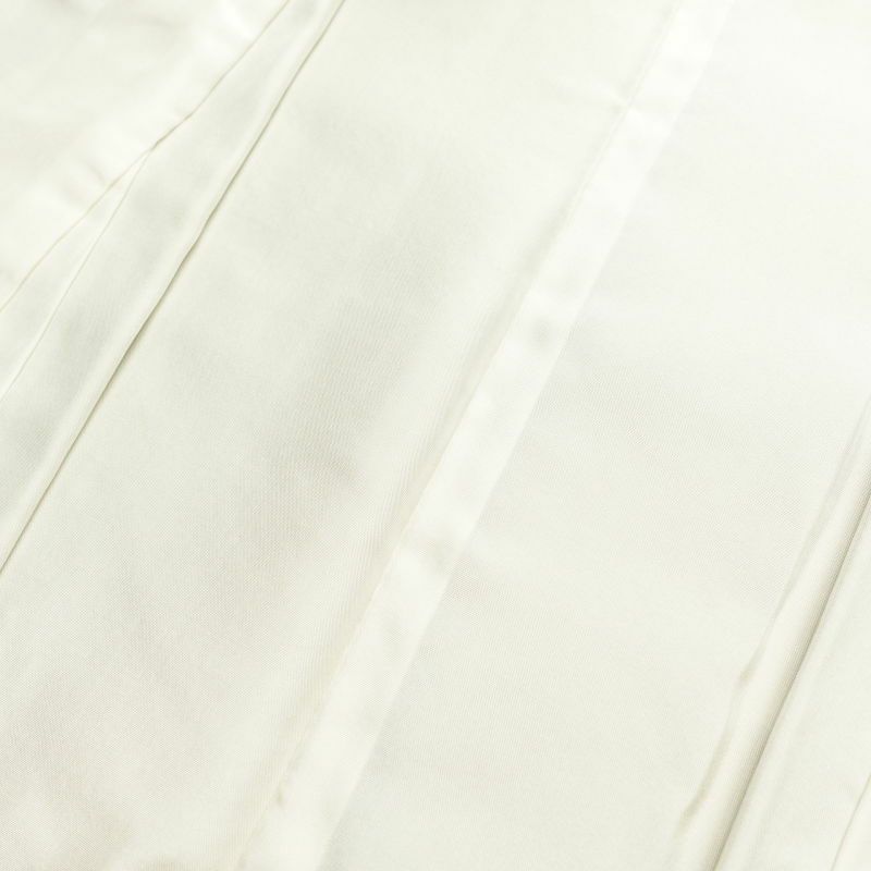 訪問着 しつけ糸付き 正絹 木の葉・植物柄 袷仕立て 緑・うぐいす色_画像29