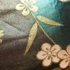 袋帯 六通柄 振袖用 正絹 花柄 桜 松 紫・藤色_画像8