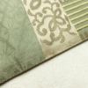 袋帯 唐織草木染 六通柄 一般用 正絹 幾何学柄・抽象柄 緑・うぐいす色_画像25