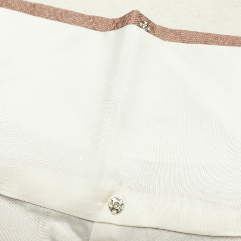 付け下げ 鮫小紋 正絹 その他の柄 袷仕立て 小豆・エンジ_画像31