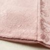 付け下げ 良品 一つ紋付き 縮緬 正絹 花柄 袷仕立て ピンク_画像11