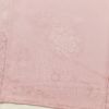 付け下げ 良品 一つ紋付き 縮緬 正絹 花柄 袷仕立て ピンク_画像16