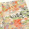 小紋 良品 縮緬 総柄 正絹 古典柄 袷仕立て 多色使い_画像14